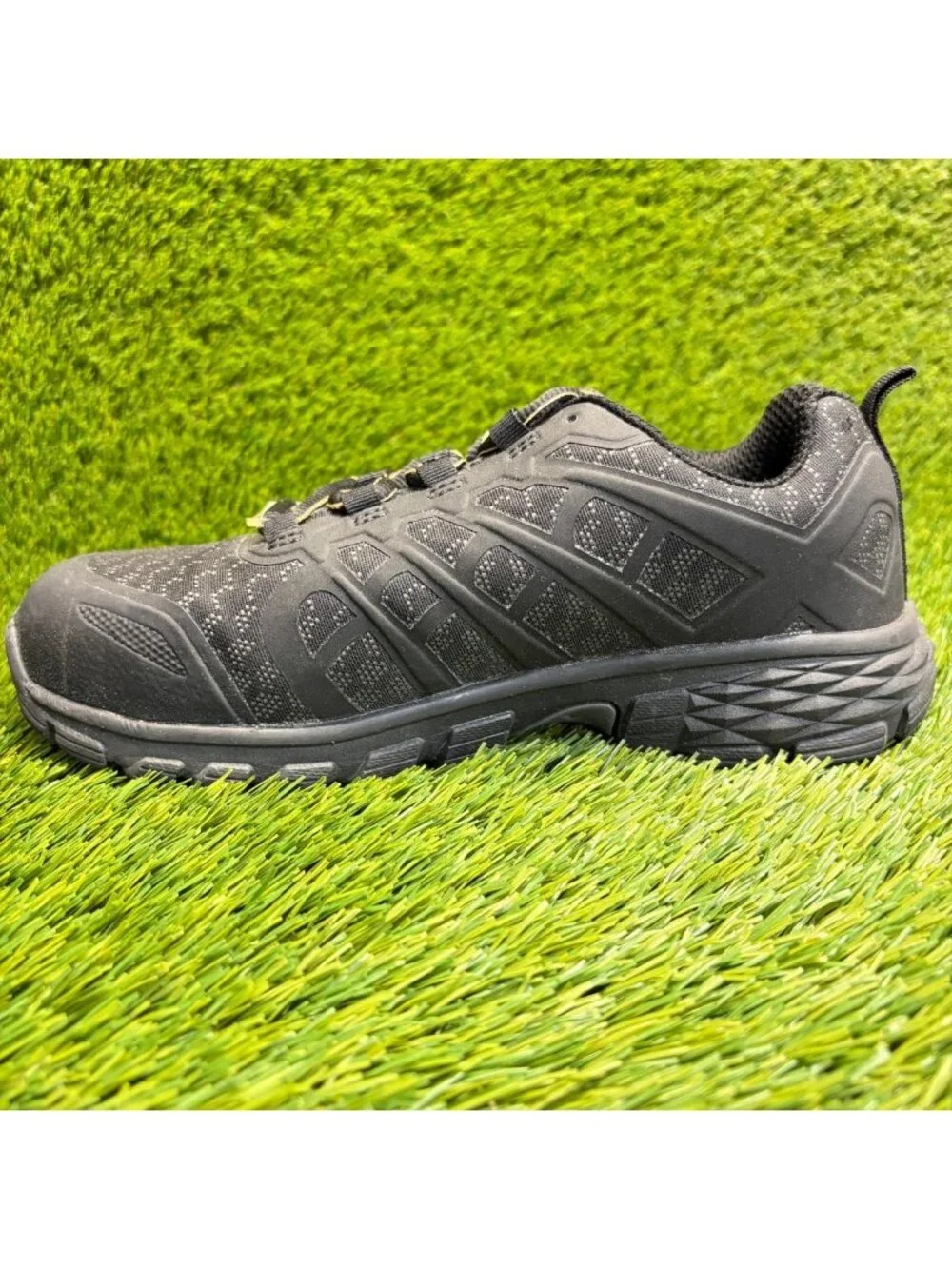 Nautilus Stratus Womens Size 8D Black White Composite Toe Safety Work Shoes